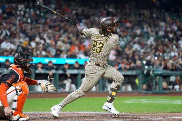 El asombroso dato del tablazo de Tatis Jr. ante los Gigantes 