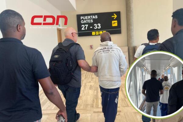 A José Heriberto Vinicio de Jesús lo entregaron a las autoridades estadounidenses en el Aeropuerto Internacional de Punta Cana. Foto: CDN Digital 
