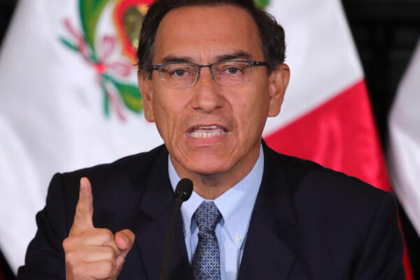 Expresidente peruano Martín Vizcarra. EFE
