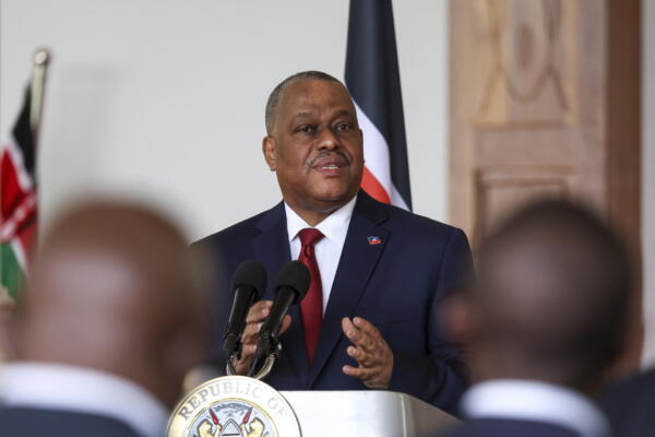 Primer ministro de Haití, Garry Conille. EFE