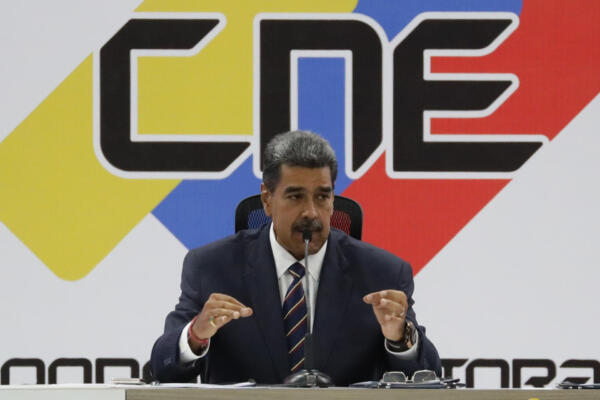 Fotografía de archivo en donde se ve al presidente de Venezuela, Nicolás Maduro.