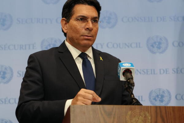 Embajador de Israel ante Naciones Unidas, Danny Danon. EFE/EPA/STEPHANI SPINDEL