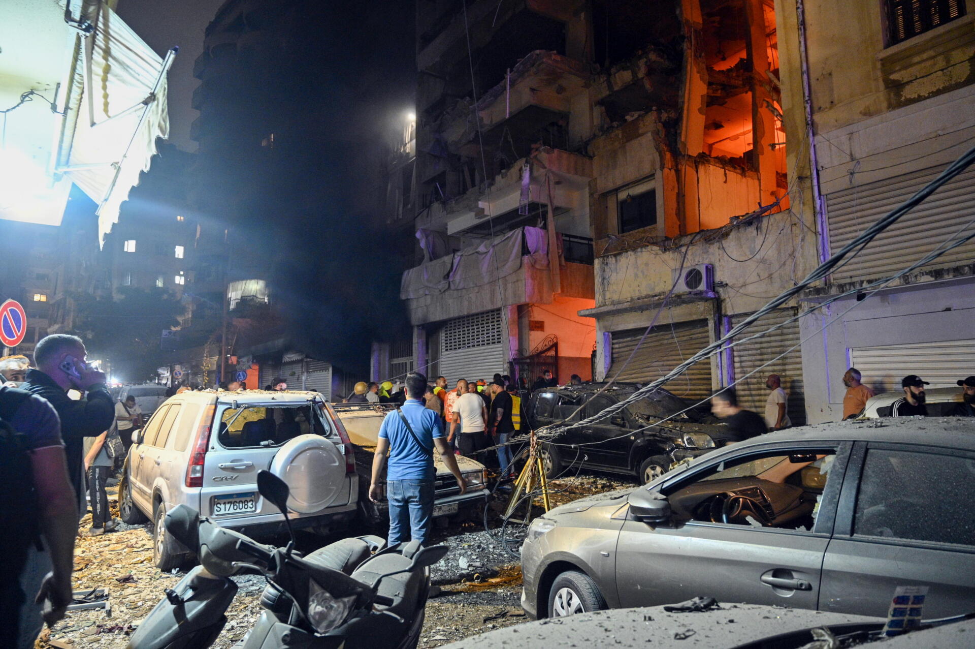 Bombardeos israelíes en el centro de Beirut dejan al menos 22 muertos y 117 heridos