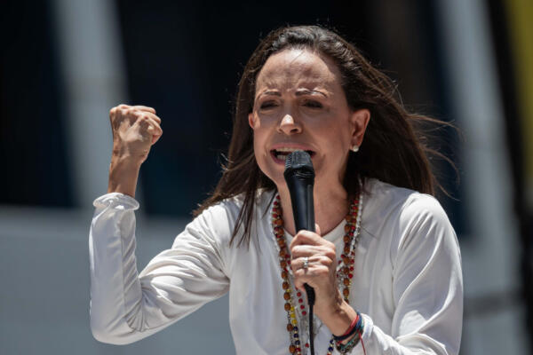 Opositora venezolana, María Corina Machado