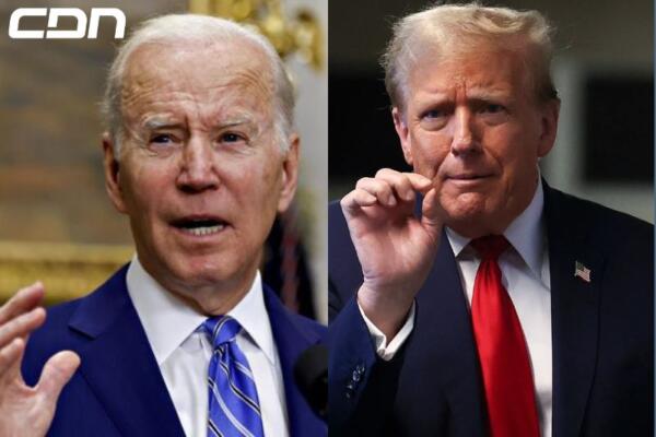 Joe Biden y Donald Trump 