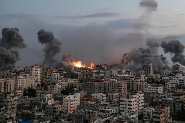 Bombardeos Israelíes. Fuente Externa.