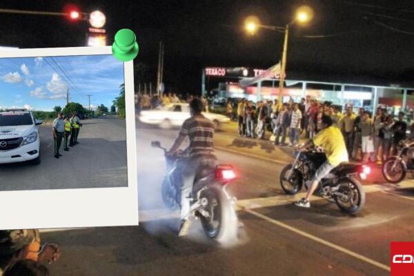 La Digesett se desplegó en Hato Mayor realizando un operativo para reducir las carreras clandestinas realizadas en la provincia.