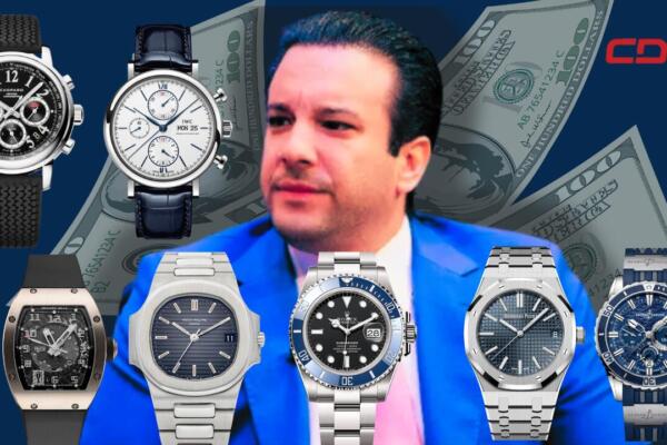 Más de RD$250 millones en relojes incautados a Jochi Gómez en caso Camaleón 