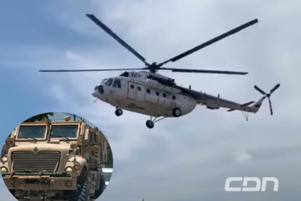 Disparan helicóptero humanitario de la ONU en Haití
