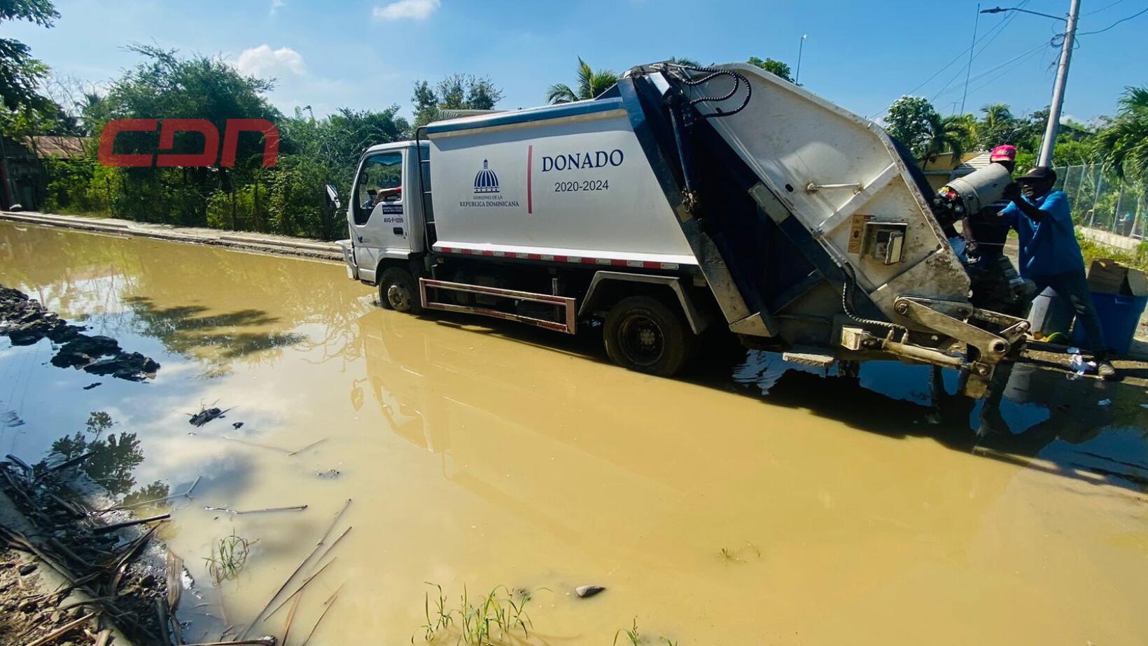 Paralización de obras de pavimentación