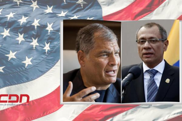 EE.UU. prohíbe la entrada a Rafael Correa y Jorge Glas por corrupción