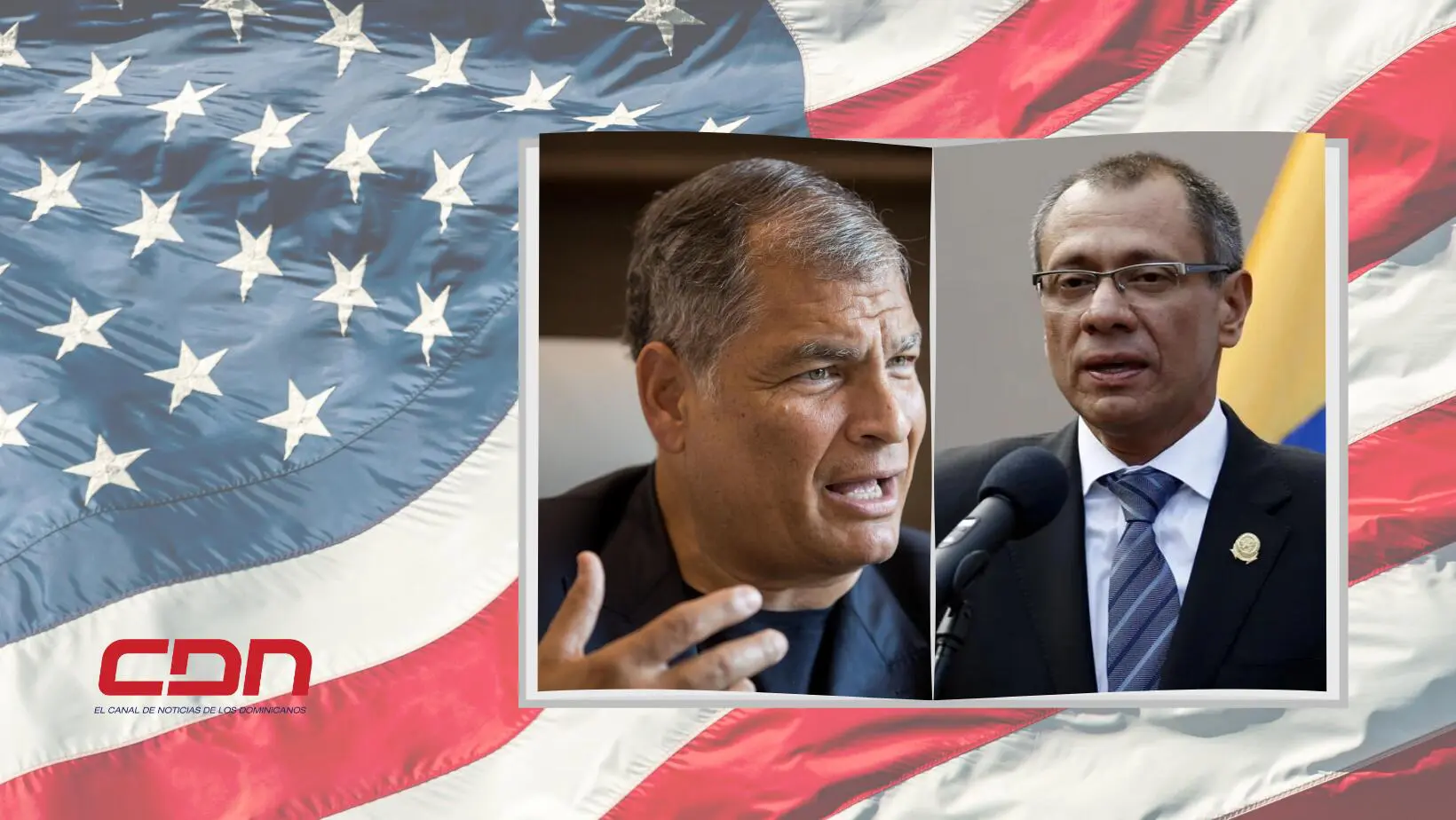 EE.UU. prohíbe la entrada a Rafael Correa y Jorge Glas