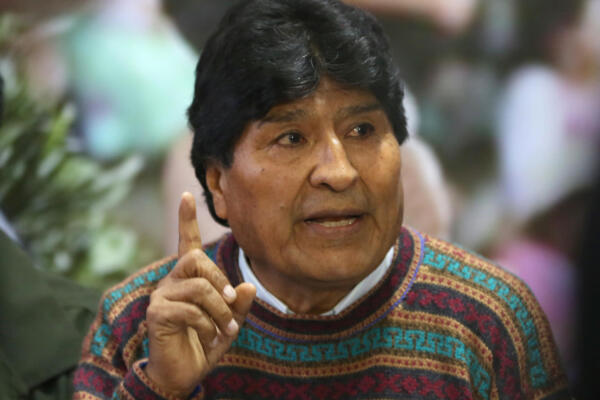 Expresidente de Bolivia Evo Morales. EFE 
