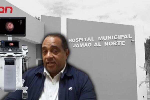 Gestionan equipos médicos en el Hospital Municipal en Jamao Al Norte.