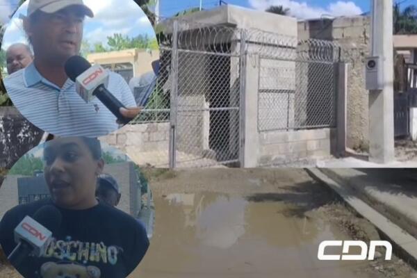 Esperan agua potable en Villa Ogando
