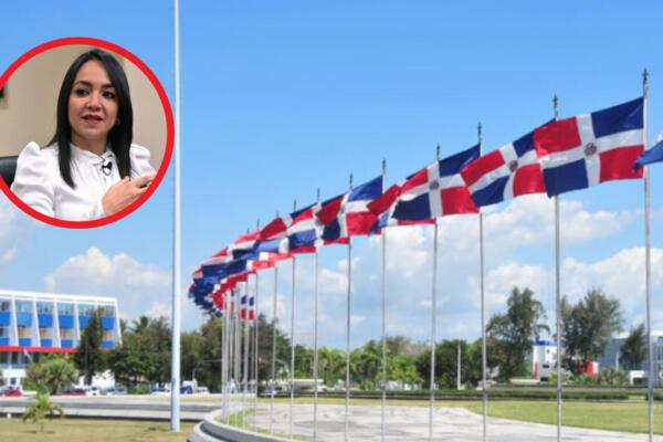 La ministra de Interior y Policía, Faride Raful aclaró que la tarima que se estaba desmantelando no contaba con los permisos necesarios.