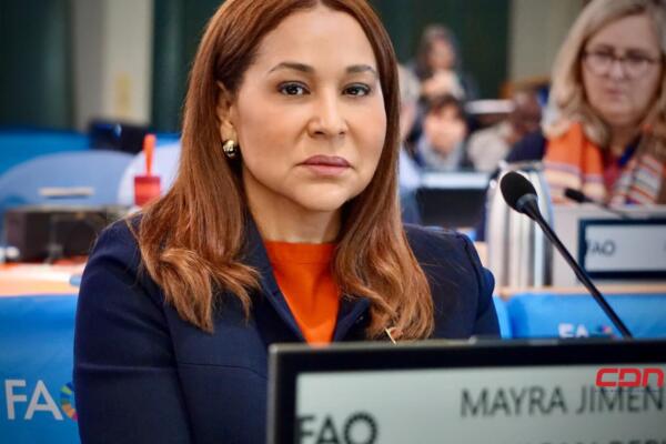 Ministra de la Mujer, Mayra Jiménez. (foto, fuente externa)