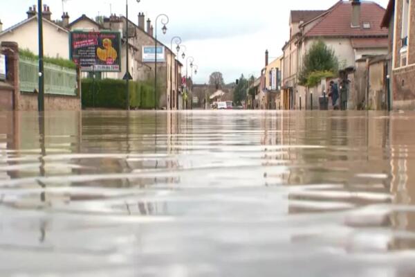 Las lluvias torrenciales afectaron sobre todo a las regiones de Ardeche y Lozere.