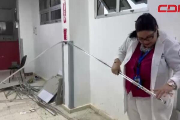 María Lidia Reyes, directora del Hospital Lilian Fernández en Navarrete.