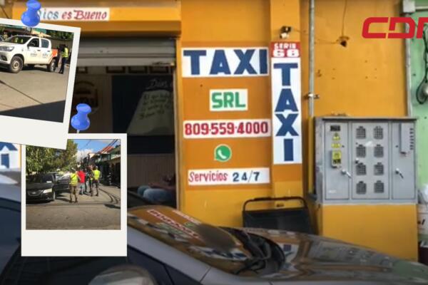 Durante el operativo detuvieron a un hombre, el cual no contaba con los permisos legales para trabajar como taxista. 