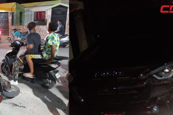 El incidente se produjo alrededor de las 7:45 p.m.