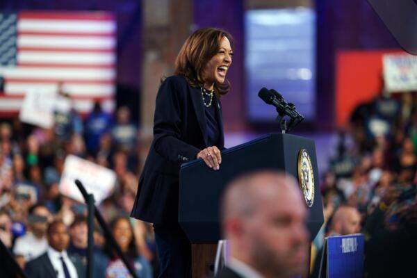 La candidata demócrata a la Casa Blanca, Kamala Harris, dijo que está 