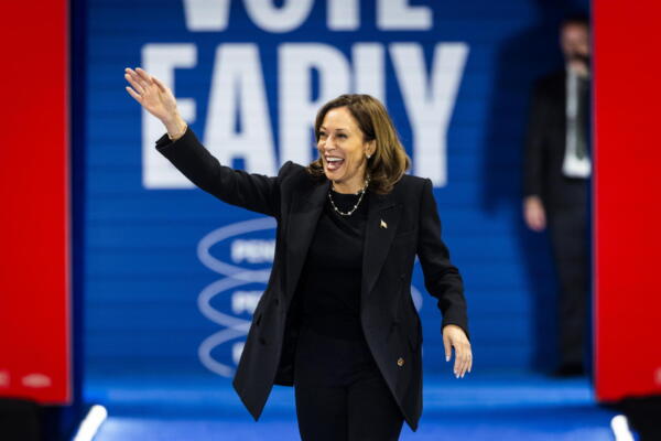 Vicepresidenta estadounidense, Kamala Harris. EFE