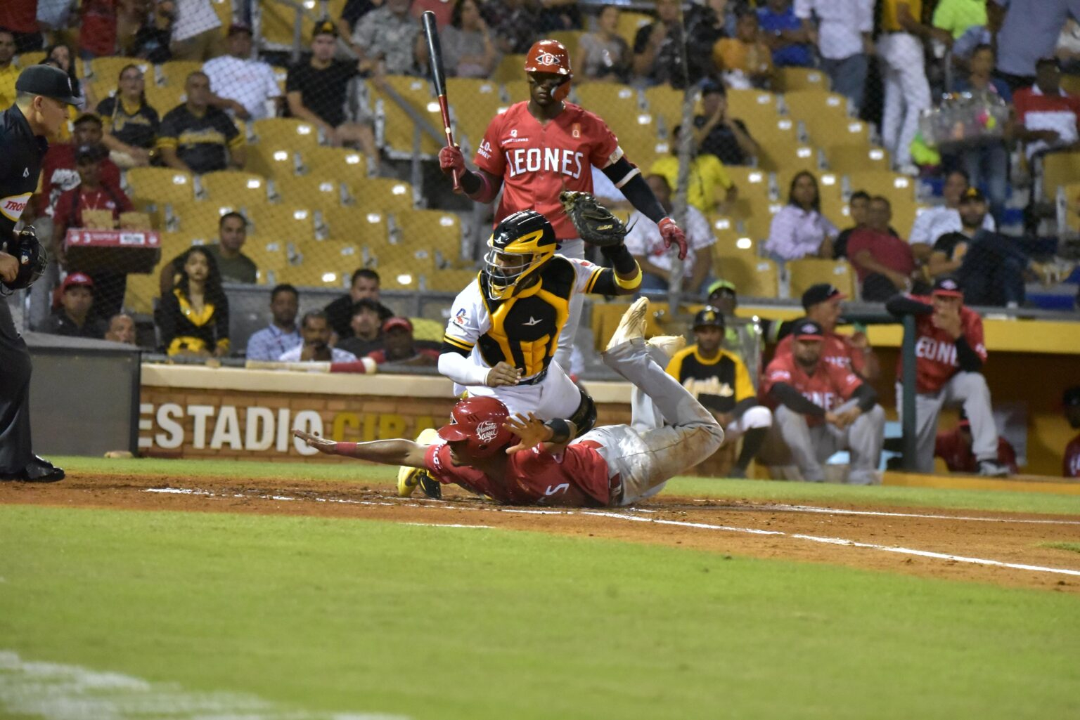 Pelota invernal juegos HOY 25 de octubre