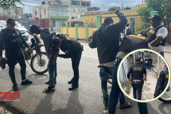 Cuatro hombres presos por diversos hechos. Foto: CDN Digital 