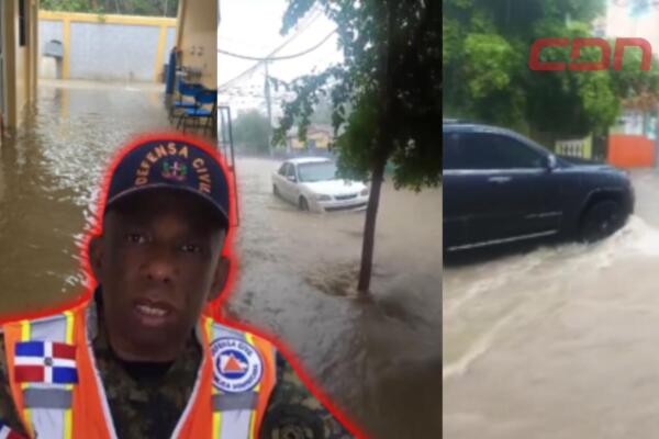 Inundaciones durante dos días en Santiago. 