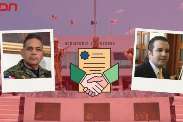 El exministro de Defensa, Rubén Dario Paulino Sem, fue interrogado nueva vez por la Pepca sobre el acuerdo realizado con la empresa Aurix. Foto: CDN Digital