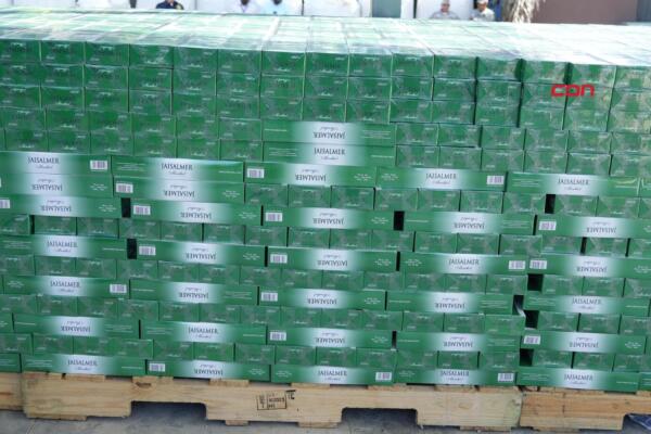 Aduanas destruye cigarrillos por evadir pago de impuestos.(foto, fuente externa)