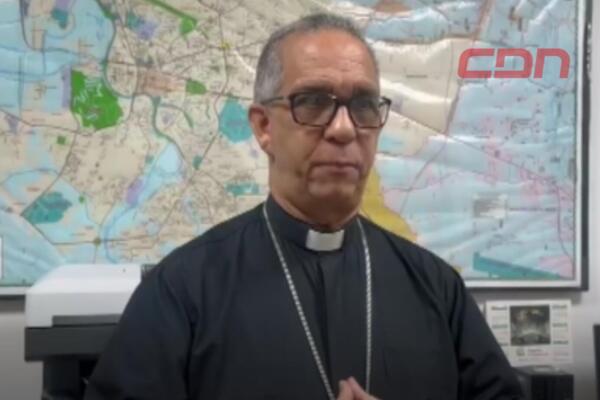 Monseñor Héctor Rafael Rodríguez, presidente de la Conferencia del Episcopado Dominicano.