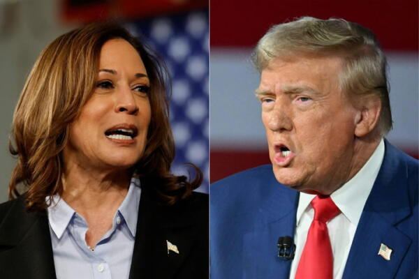 Harris dice que Trump es un peligro para Estados Unidos. FUENTE EXTERNA
