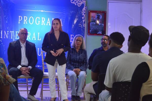 Hoy se llevó a cabo el lanzamiento del Programa Integral de Líderes del futuro en Gazcue, Distrito Nacional.