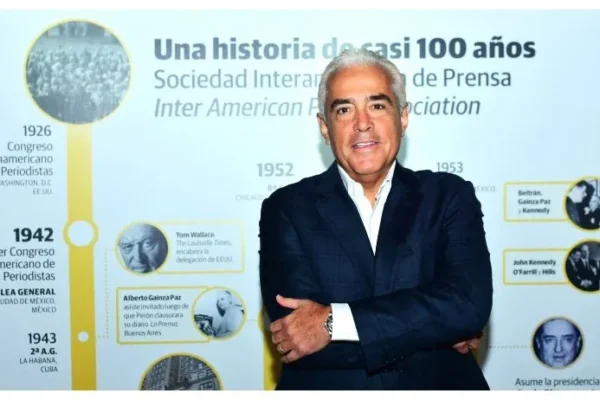 Jose Roberto Dutriz, Presidente de la SIP
Foto: fuente externa