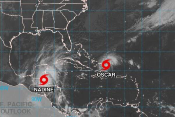 La información la dio a conocer el Centro Nacional de Huracanes de Miami (CNH)