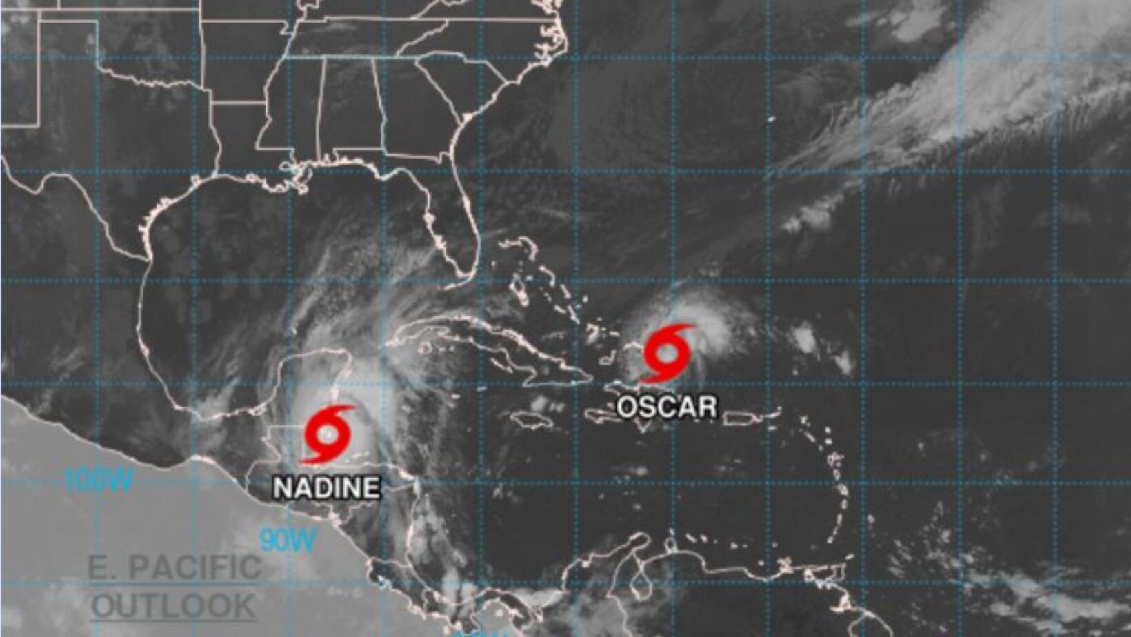 tormenta tropical Óscar