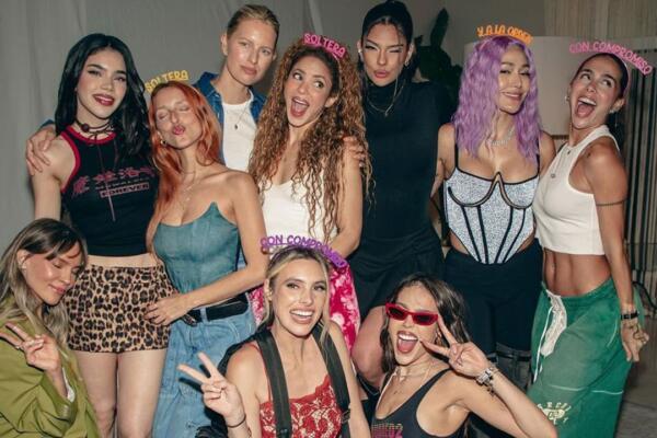 Shakira fiesta en Miami