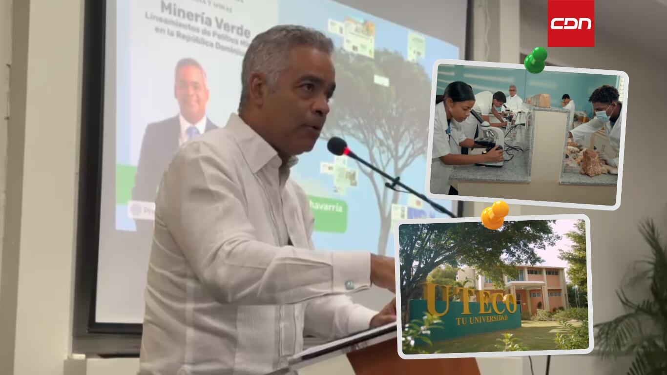 En la Uteco el ministro de Energía y Minas, Joel Santos, anunció que buscará incrementar el apoyo del Gobierno a esta academia.
