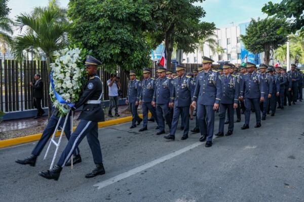 Parte de la celebracion del Patrono de los policias, San Judas Tadeo.
