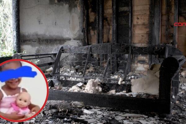 Niña de tres años pierde la vida en incendio.(Foto, fuente exetrna)