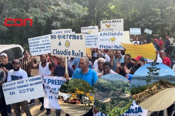 Lucha en procura de que continúe la construcción de la importante vía.  Foto: CDN Digital 