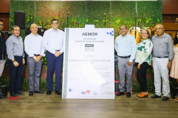 Cooperativa San José obtiene certificación ISO 9001:2015