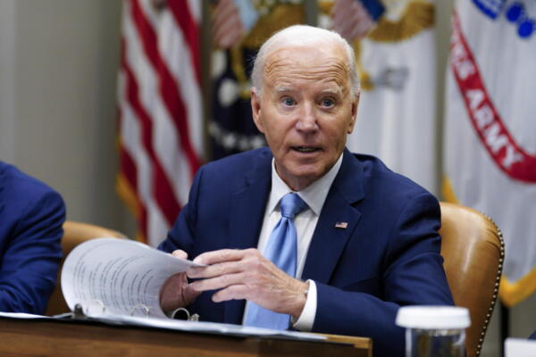 Presidente de Estados Unidos, Joe Biden. EFE/Yuri Gripas