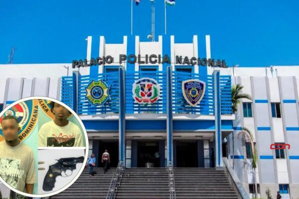 Policía Nacional frustra atraco a camión de mercancías en La Vega.(foto, fuente externa)