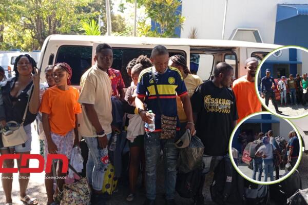 Los haitianos ilegales detenidos en carretera San Juan- Azua, se dirigían desde la provincia de Elías Piña.  Foto: CDN Digital 