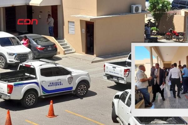 Ocho son los  presuntos implicados en el robo a una joyería y financiera en Barahona. Foto: CDN Digital 