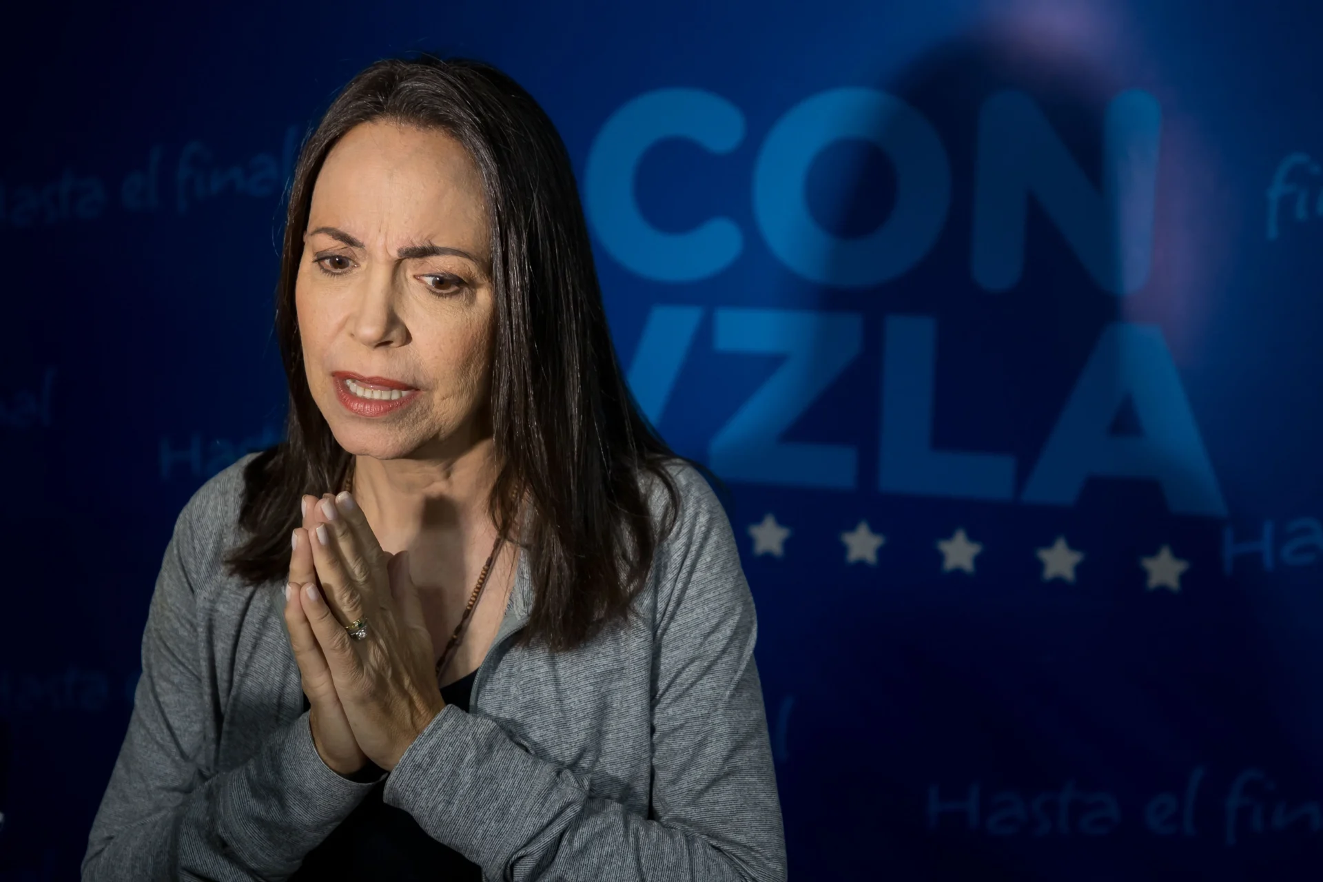 María Corina Machado pide a Italia "elevar el coste de permanencia en el poder" de Maduro