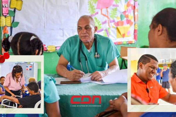 El regidor Jassiel Díaz, junto a su equipo de trabajo realizó un operativo social. Foto: Fuente externa